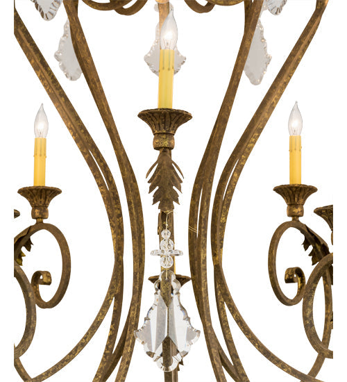 Meyda  48"W Josephine 10 LT Chandelier- 179688