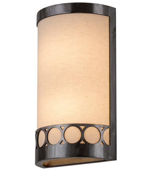 Meyda 8"W Cilindro Circulo Wall Sconce '181532