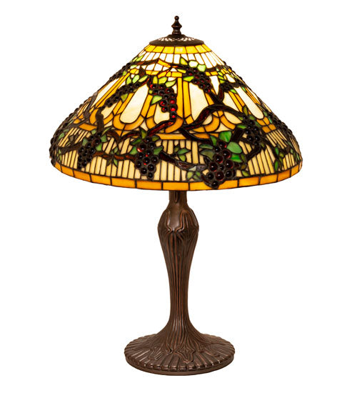 Meyda 23" High Jeweled Grape Table Lamp- 181599