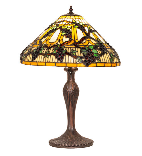 Meyda 23" High Jeweled Grape Table Lamp- 181599