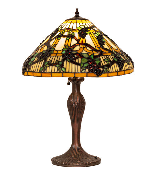 Meyda 23" High Jeweled Grape Table Lamp- 181599