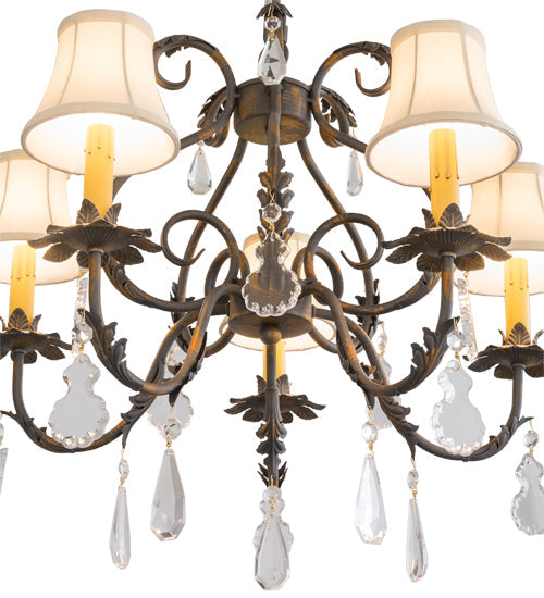 Meyda  25"W Chantilly 5 LT Chandelier- 187283