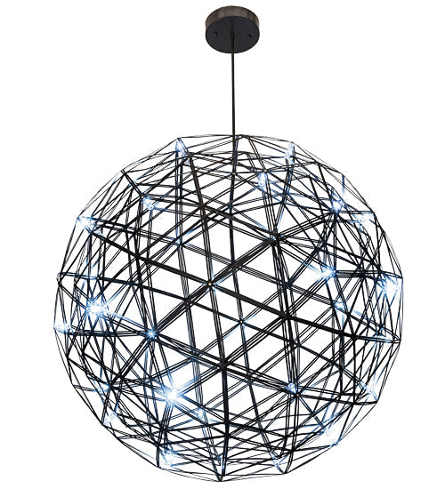 Meyda 44"w Geosphere 32 Lt Pendant- 189746