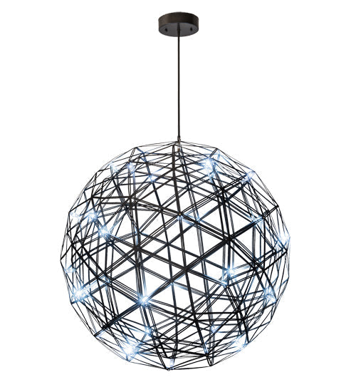 Meyda 44"w Geosphere 32 Lt Pendant- 189746