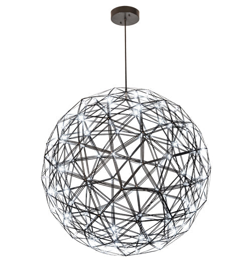 Meyda 44"wide Geosphere 92 Light Pendant- 190258