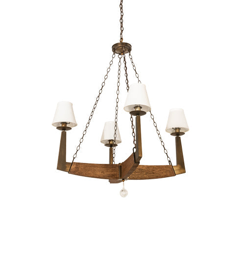 Meyda 42" Wide Arendal 4 Light Chandelier- 195110