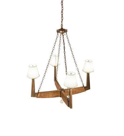 Meyda 42" Wide Arendal 4 Light Chandelier- 195110