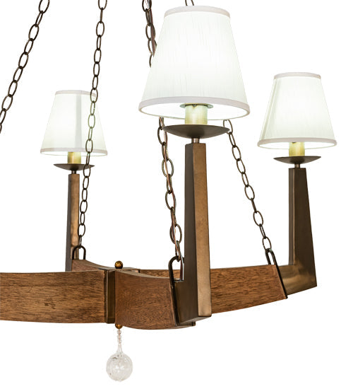 Meyda 42" Wide Arendal 4 Light Chandelier- 195110