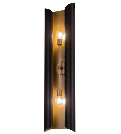 Meyda 12" Wide Beaumont Alva Wall Sconce- 195605