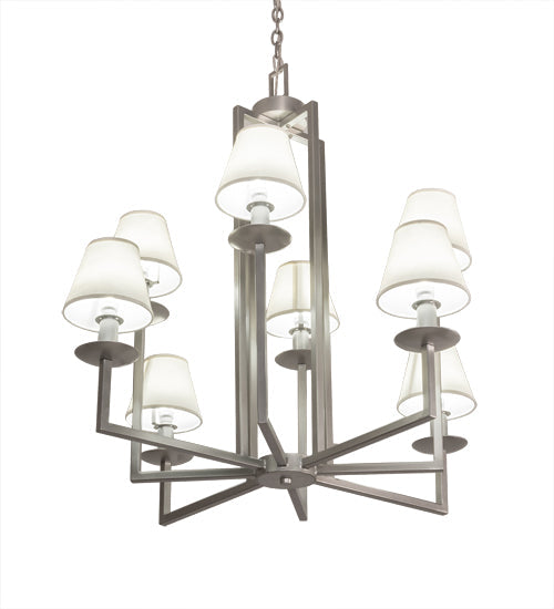 Meyda 43" Wide Porte Tournante 8 Light Chandelier- 197107