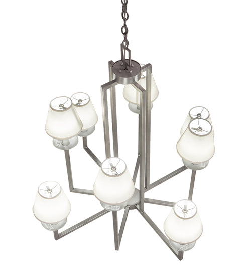 Meyda 43" Wide Porte Tournante 8 Light Chandelier- 197107