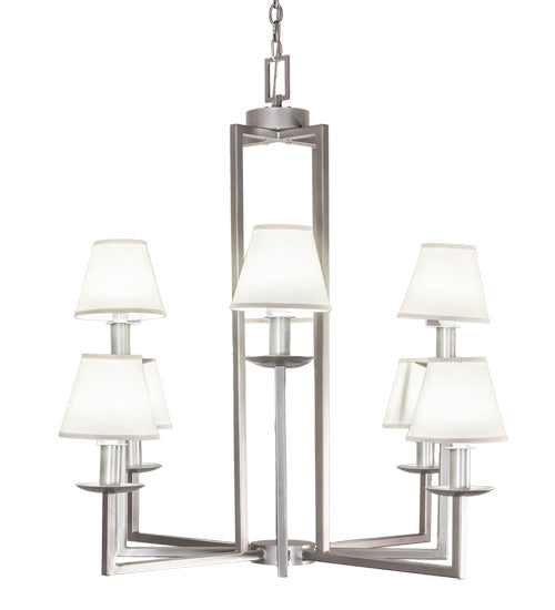 Meyda 43" Wide Porte Tournante 8 Light Chandelier- 197107