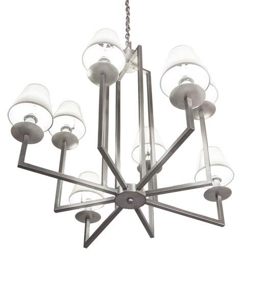 Meyda 43" Wide Porte Tournante 8 Light Chandelier- 197107