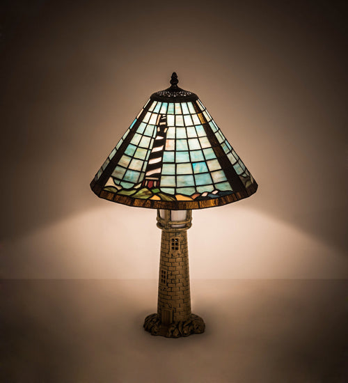 Meyda 23" High Lighthouse Table Lamp- 199670