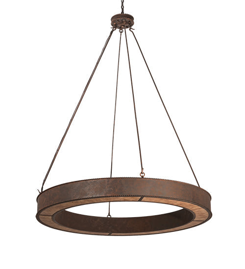 Meyda 60" Wide Loxley Escabroso Chandelier- 201694