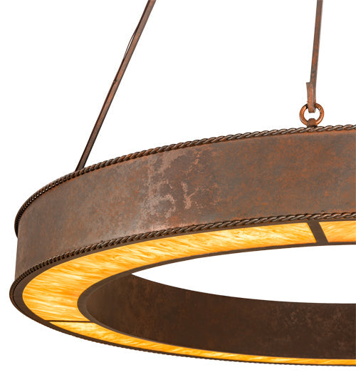 Meyda 60" Wide Loxley Escabroso Chandelier- 201694