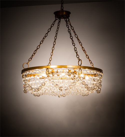 Meyda 36" Wide Sardinia Chandelier- 202518