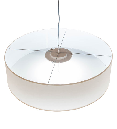 Meyda 30" Wide Cilindro Textrene Pendant- 202611