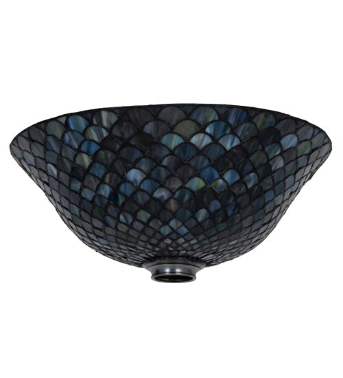 Meyda 16" Wide Tiffany Fishscale Shade '20583