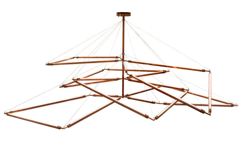 Meyda 216" Wide Isotope Chandelier- 210950