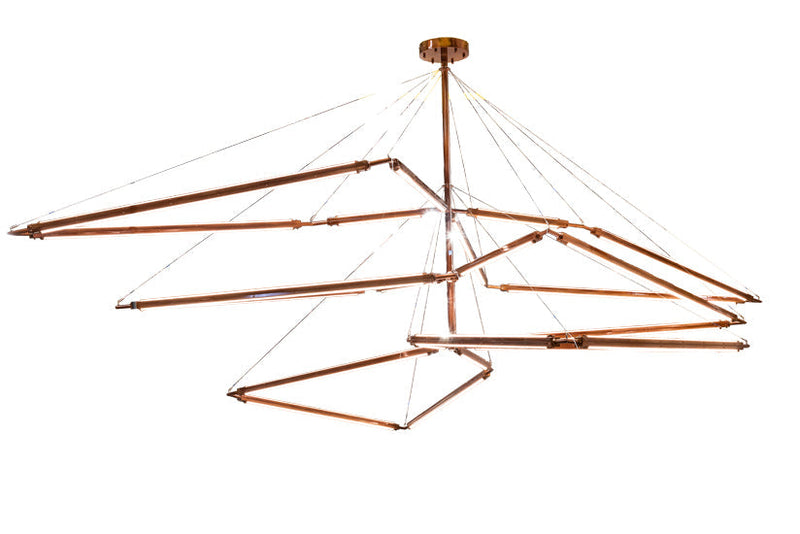 Meyda 216" Wide Isotope Chandelier- 210950