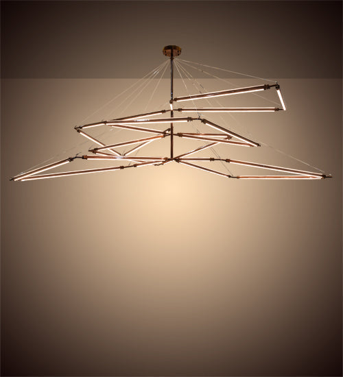 Meyda 216" Wide Isotope Chandelier '210950