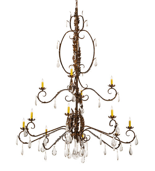 Meyda 56" Wide Valentina Chandelier- 211101