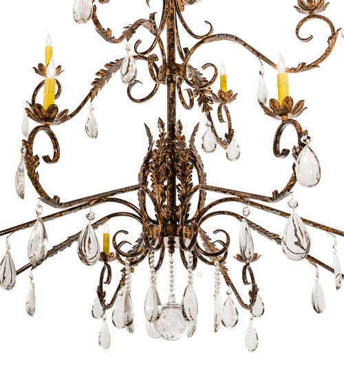 Meyda 56" Wide Valentina Chandelier- 211101