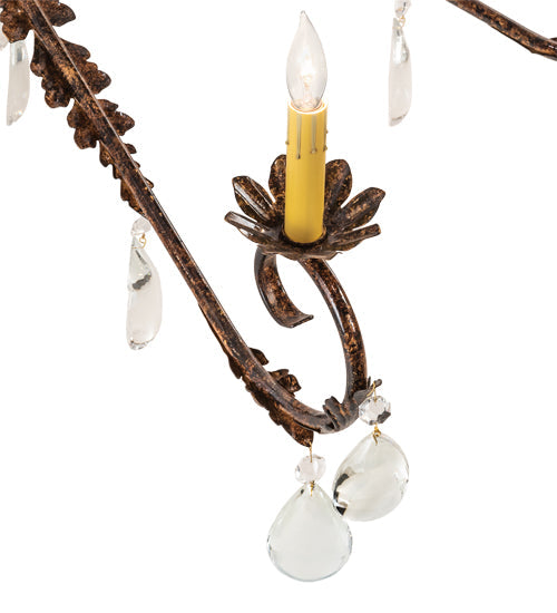 Meyda 56" Wide Valentina Chandelier- 211101