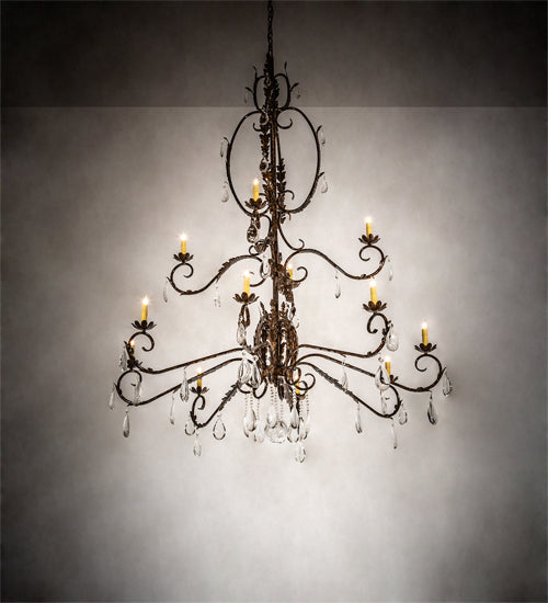 Meyda 56" Wide Valentina Chandelier- 211101