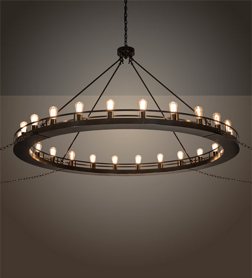 Meyda 72" Wide Barbury 24 Light Chandelier '211565