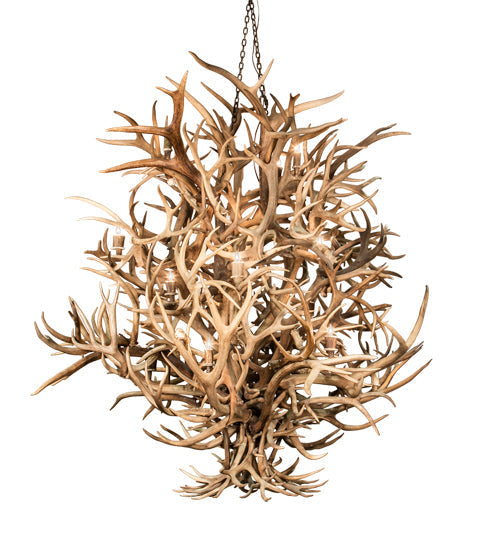 Meyda 84" Wide Antlers 16 Light Chandelier- 212261