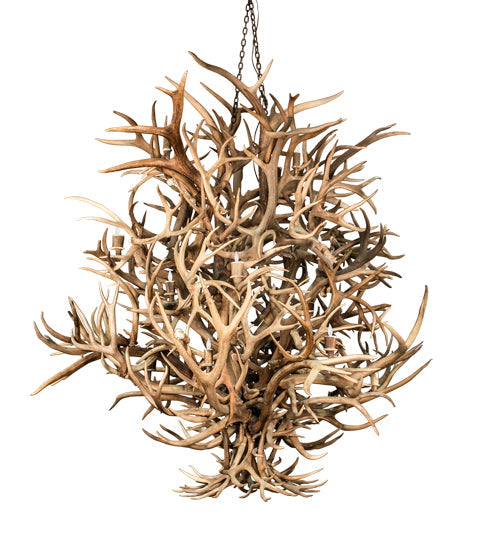 Meyda 84" Wide Antlers 16 Light Chandelier- 212261