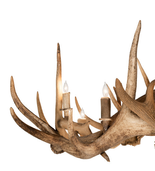 Meyda 85" Wide Antlers 12 Light Chandelier- 212271