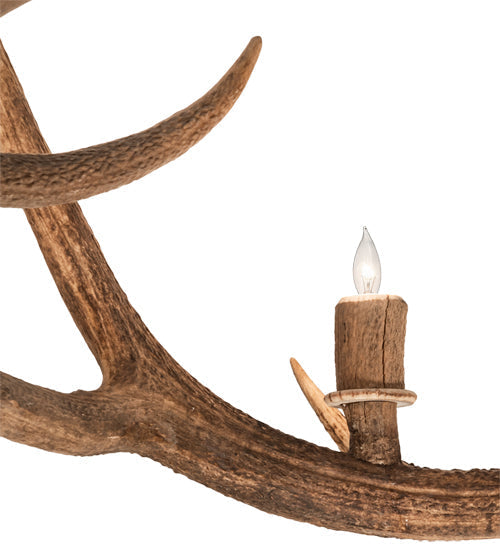 Meyda 85" Wide Antlers 12 Light Chandelier- 212271