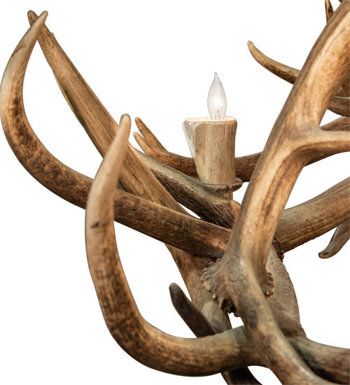 Meyda 70" Wide Antlers Elk 18 Light Chandelier- 212276