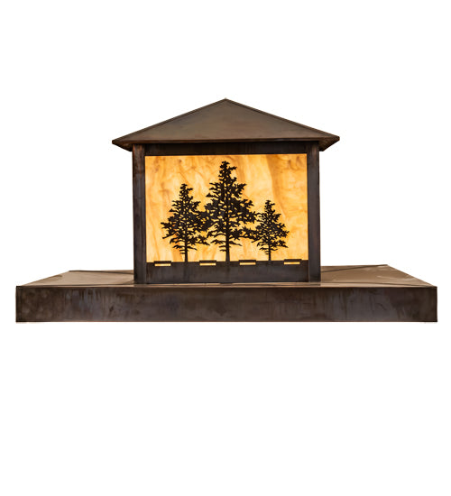 Meyda  42" Square Tamarack Pier Mount- 212322