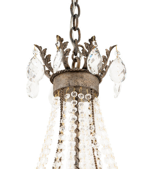 Meyda 34" Wide Antonia 4 Light Chandelier- 212391