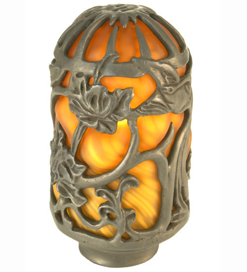 Meyda 3" Wide Castle Floral Lantern Shade '21258