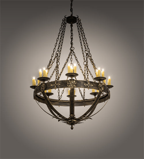 Meyda 60" Wide Neapolis 24 Light Chandelier '212739