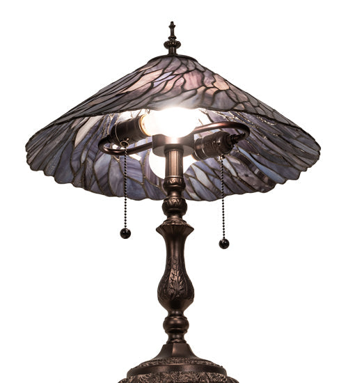 Meyda 21" High Willow Jadestone Table Lamp '218128