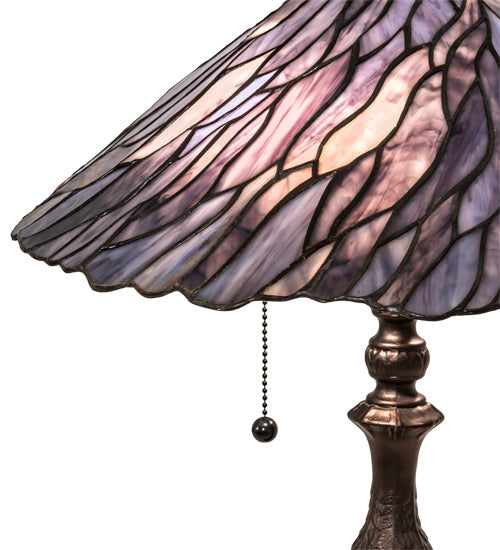 Meyda 21" High Willow Jadestone Table Lamp - 218128