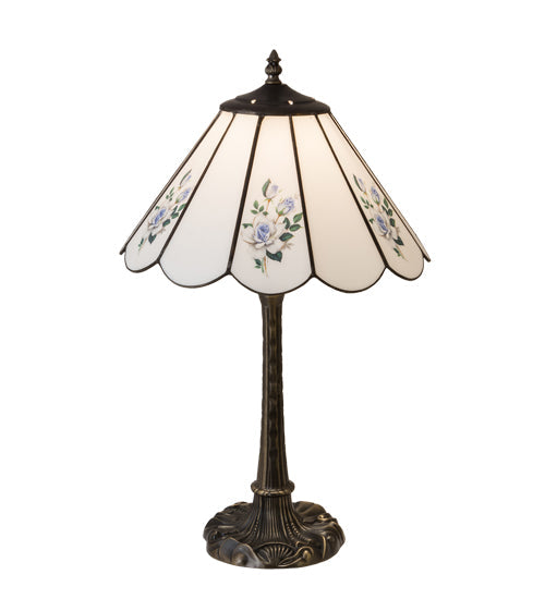 Meyda 21" High Roses Table Lamp - 218823