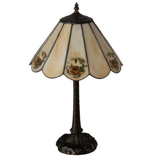 Meyda 21" High Roses Table Lamp - 218828