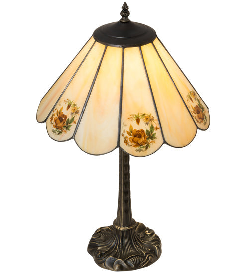 Meyda 21" High Roses Table Lamp - 218828