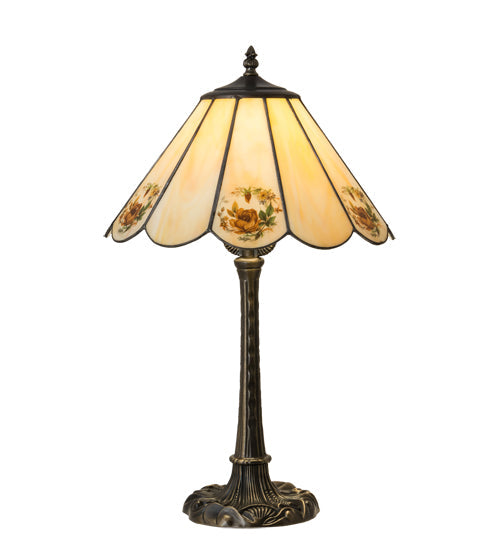 Meyda 21" High Roses Table Lamp - 218828