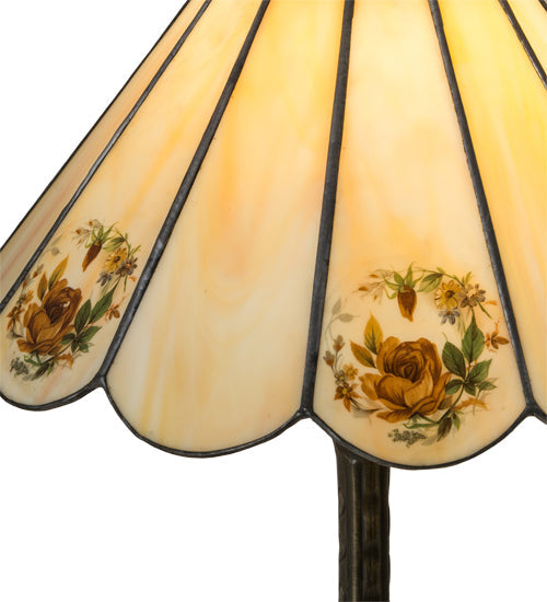 Meyda 21" High Roses Table Lamp - 218828