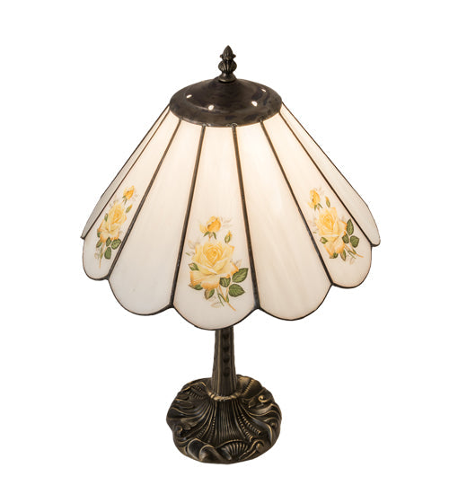 Meyda 21" High Roses Table Lamp - 218829