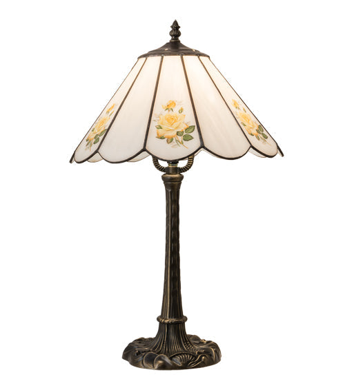 Meyda 21" High Roses Table Lamp - 218829