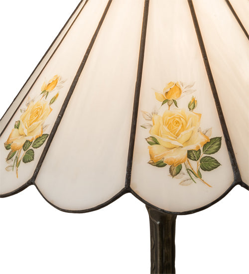 Meyda 21" High Roses Table Lamp - 218829